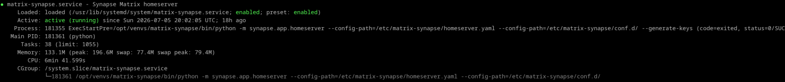 Установка и настройка matrix (Synapse), MAS, LiveKit, lk‑jwt‑service, Element‑web, Ketesa совместно с панелью 3x‑ui - 4